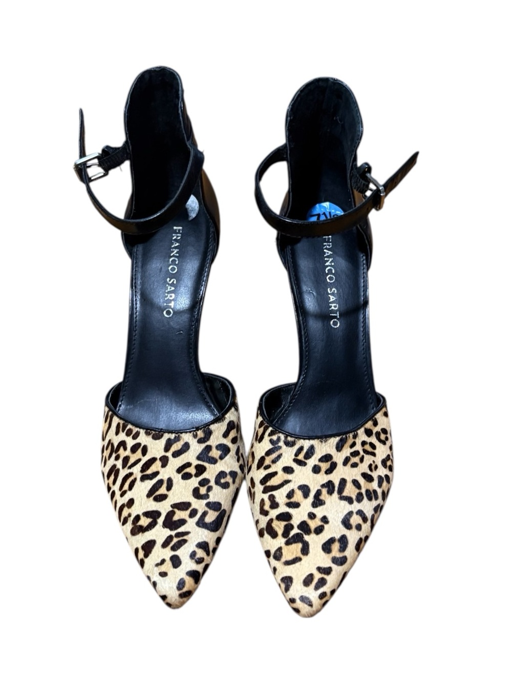 NWOT Franco Sarto Leopard Print Heels
